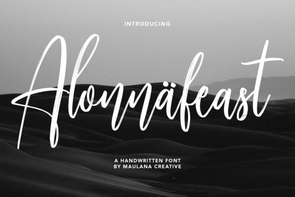 Alonnafeast Font for Web Design