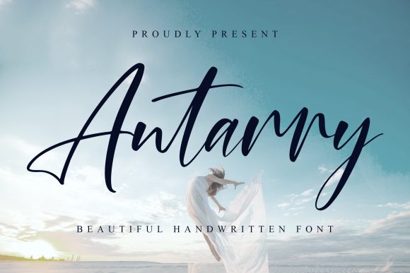 Antarry: A Luxurious Script Handwritten Font for Elegant Branding