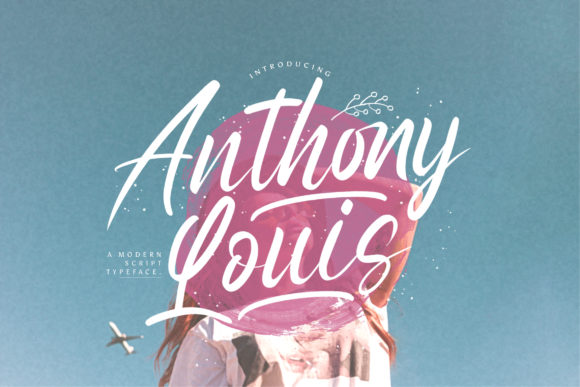 Anthony Louis: A Modern Script Font for Digital Branding