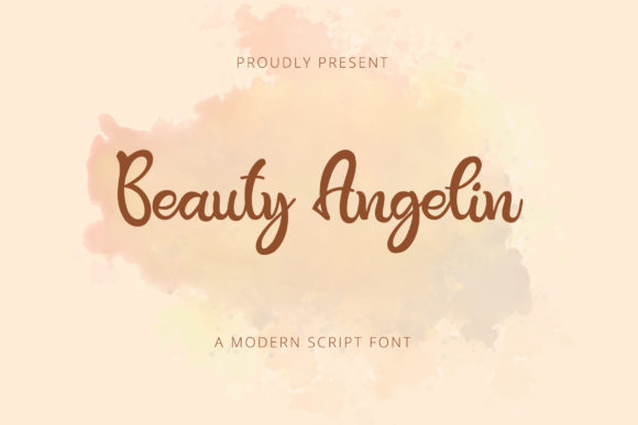 Beauty Angelin: A Script Handwritten Font for Polished Digital Branding