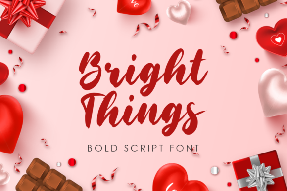 Bright Things: A Fun and Bold Handwritten Font for Creative Projects