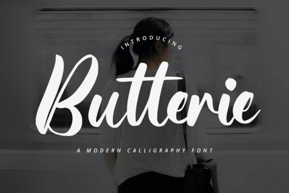 Butterie: A Script Handwritten Font for Warm, Personal Typography