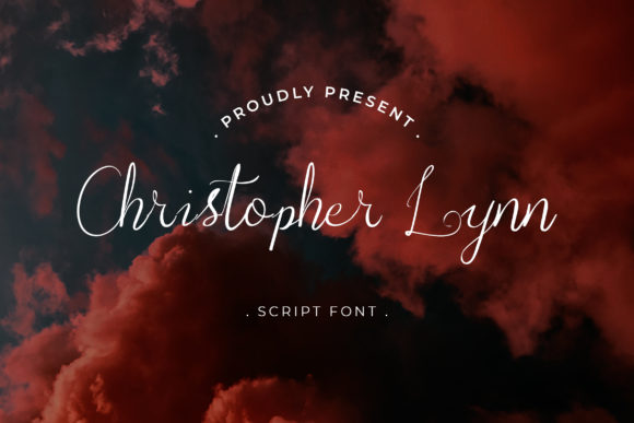 Christopher Lynn Script Font for Modern Web Design