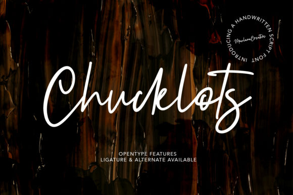 Chucklots: Elegant Script Font for High-Impact Campaigns