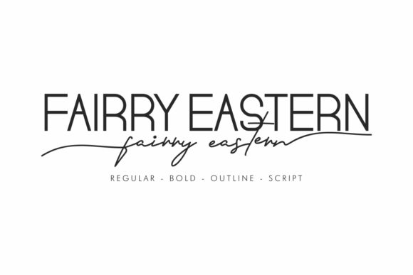 Fairry Eastern Font for Charming Campaign Design