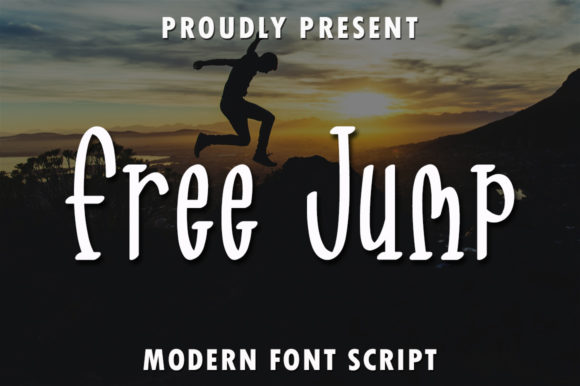 Free Jump: A Playful Script Handwritten Font for Real Projects