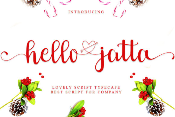 Hello Jatta: A Romantic Script Font for Handmade Creators