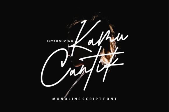 Kamu Cantik Script Font for Polished Branding