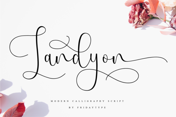 Landyon Script Font for Elegant Brand Identity