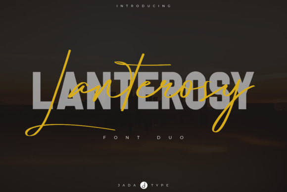 Lanterosy: A Refined Script Handwritten Font for Real Design Work