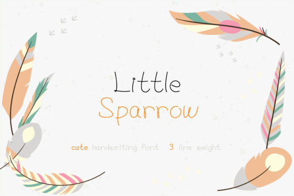 Little Sparrow: A Refined Script Handwritten Font for Real Design Work
