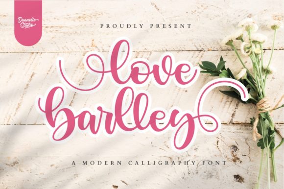 Love Barlley: Elegant Script Font