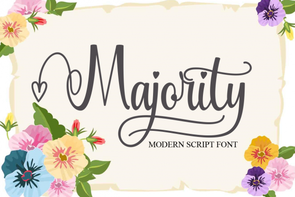 Majority Script Font for Editorial Elegance