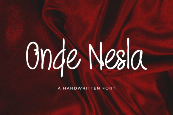 Onde Nesla: A Refined Script Handwritten Font for Modern Design