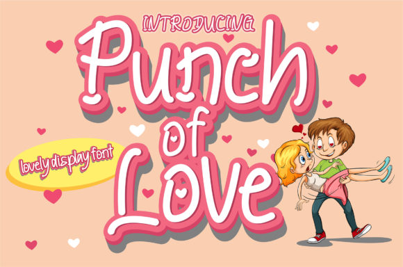 Punch of Love Script Font for Editorial Design