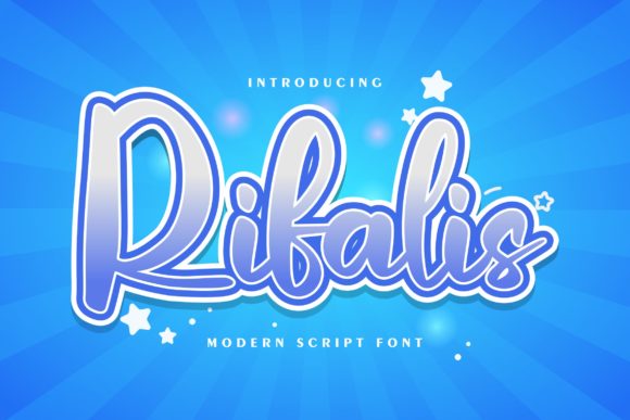 Rifalis Script Font for Modern Digital Branding
