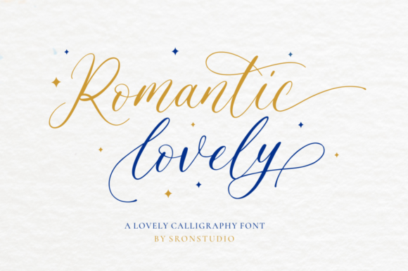 Romantic Lovely Script Font for Elegant Campaigns