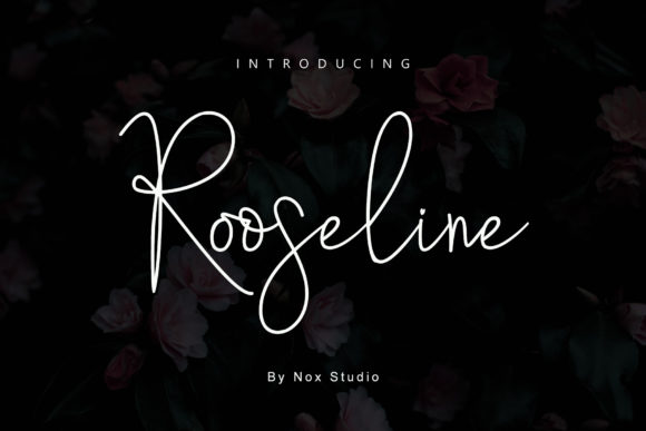 Rooseline: A Warm, Romantic Script Handwritten Font