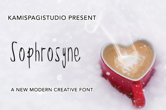 Sophrosyne: A Modern Script Handwritten Font for Warm Brand Identity