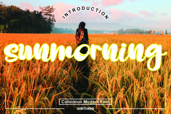 Sunmorning Font: Bold, Casual Script for Real Small Business Branding