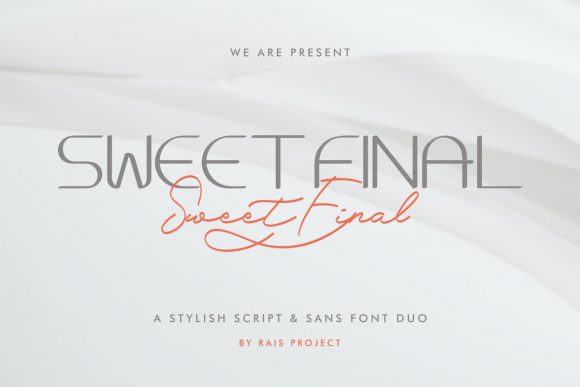 Sweet Final Font: A Refined Script Handwritten Typeface for Small Business Branding