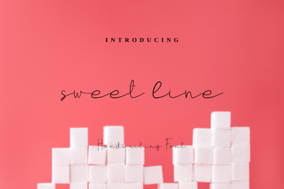Sweet Line Script Font for Handmade Creators