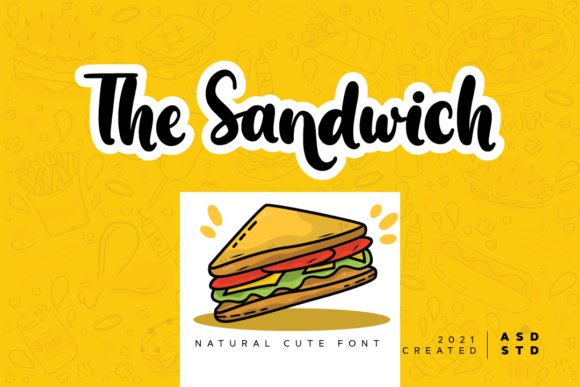 The Sandwich Script Font for Handmade Creators